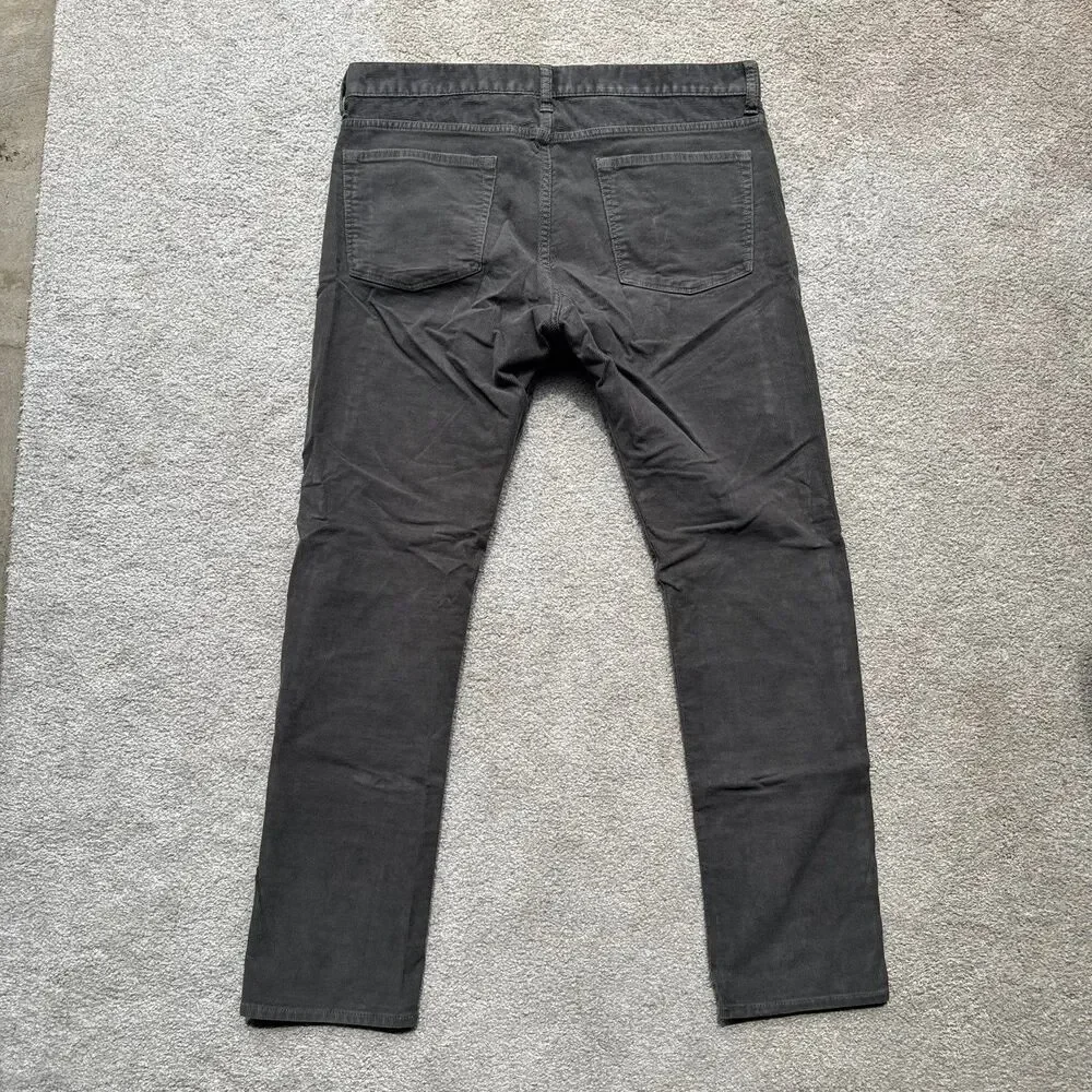 J Crew Gray Corduroy Reimagined Chino Slim Fit Pants